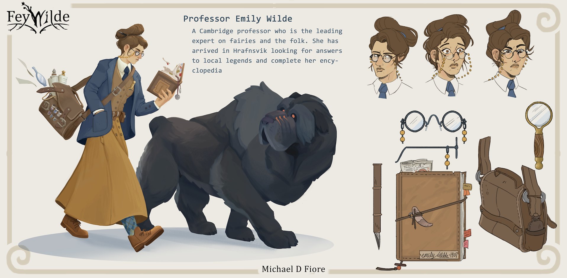 Character Design - Michael D Fiore