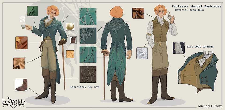 Character Design - Michael D Fiore