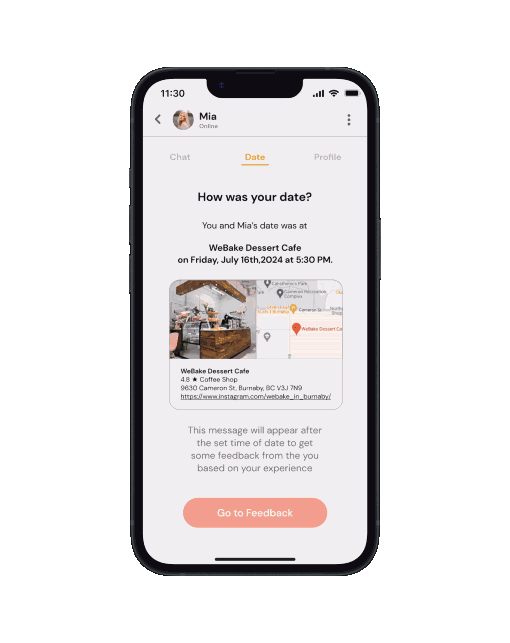 Boo Com Dating App UI Design - JL