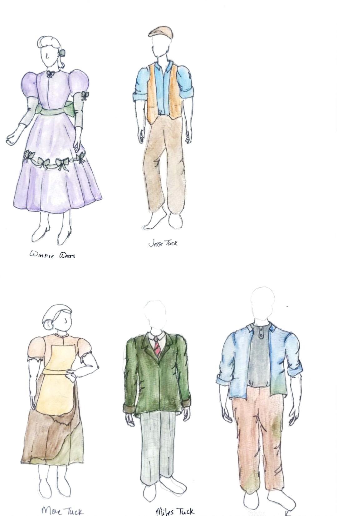 Fusteric Drawing Tuck Everlasting Winnie Foster Drawing