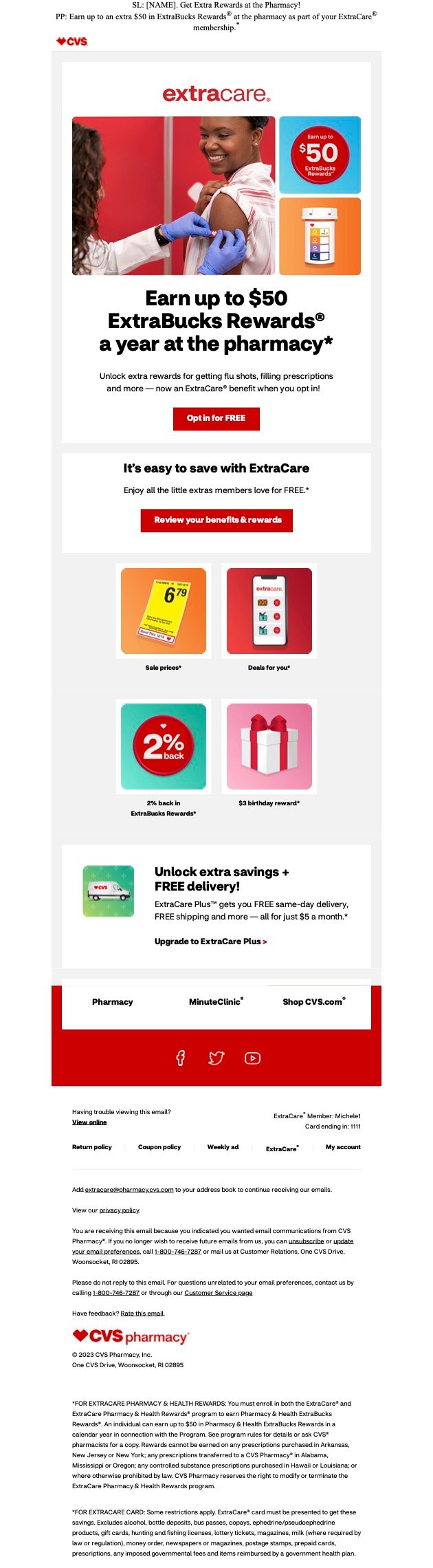 Cvs Program CVS loyalty program rebrand - Ross J Colgan