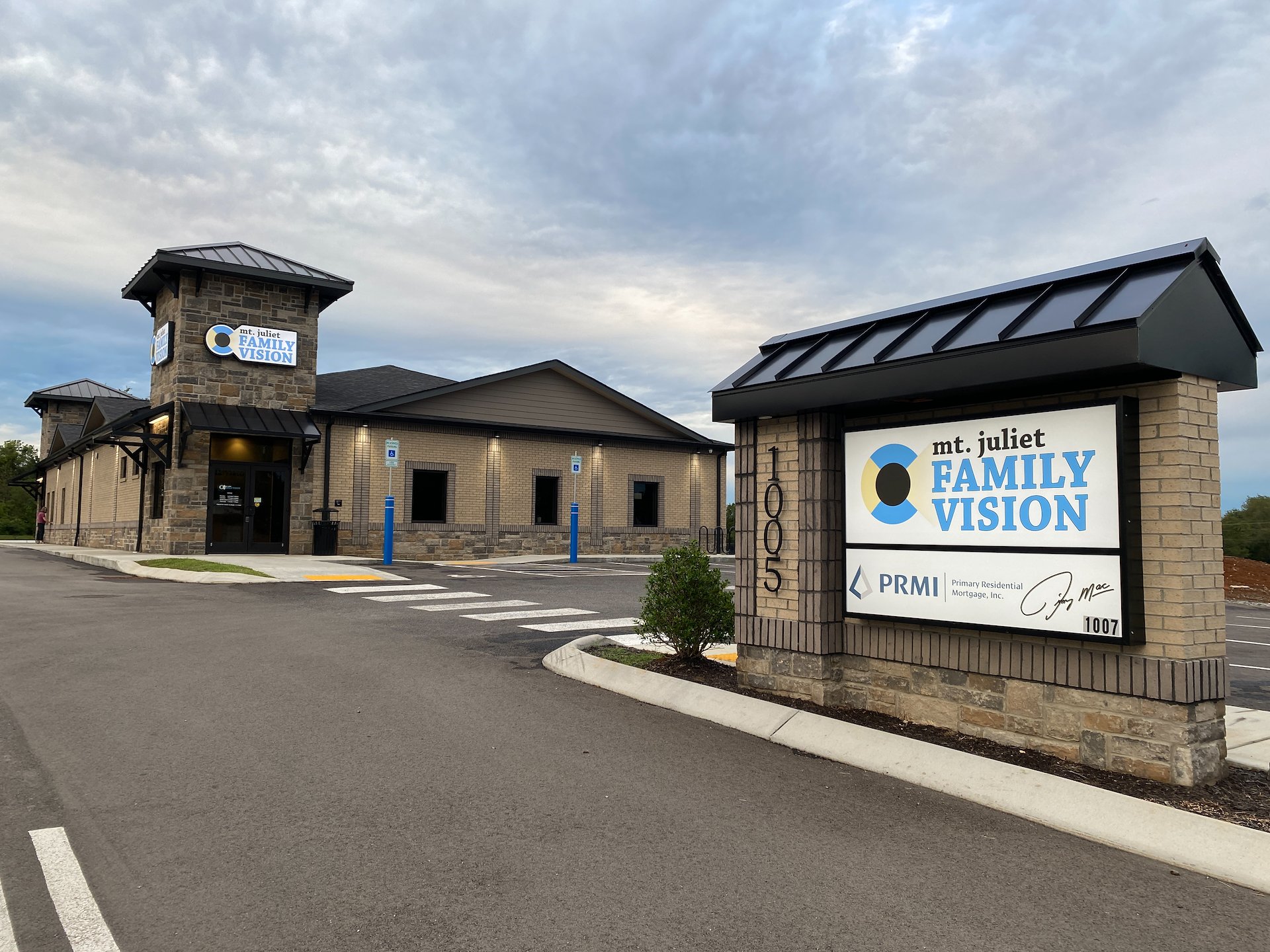 Mount Juliet Family Vision - Anderson Architects, PLLC