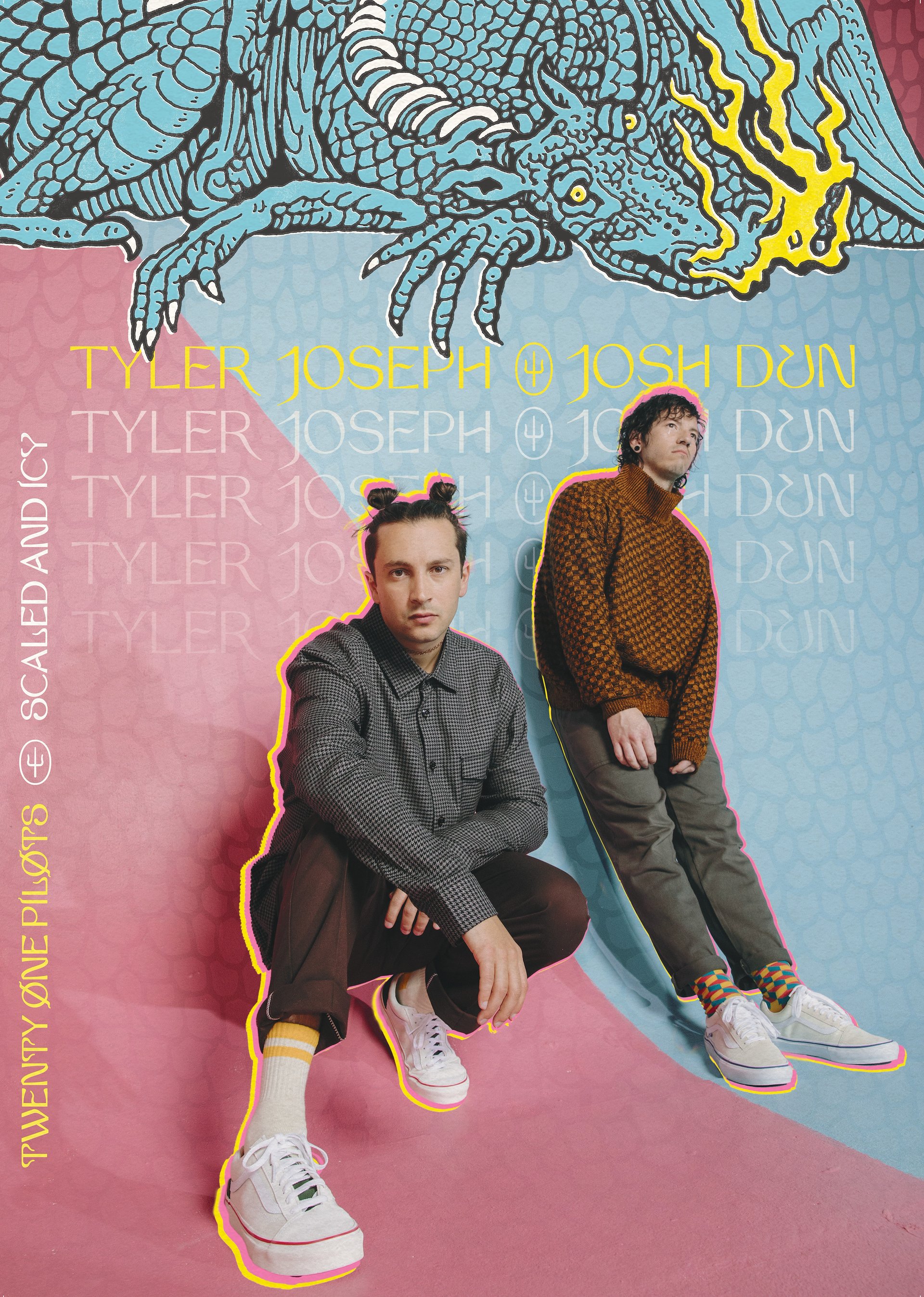 Twenty One Pilots Official Poster Design Angelo Zappalà