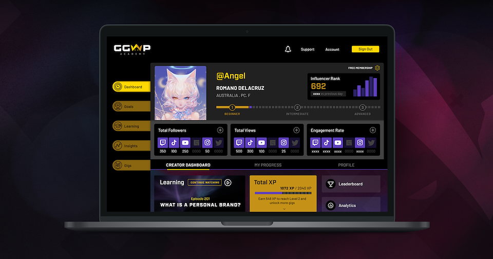 GGWP Academy's Marketplace can boost your streaming career