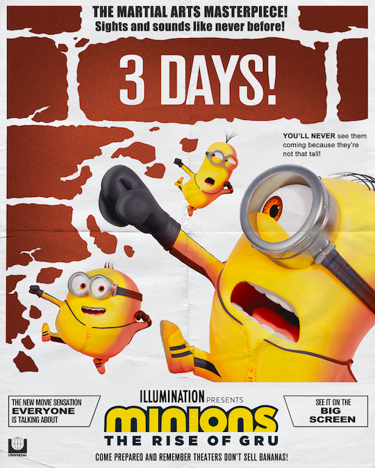 How A Meme Song Made 'Minions: The Rise Of Gru' A Record Breaking Box  Office Hit