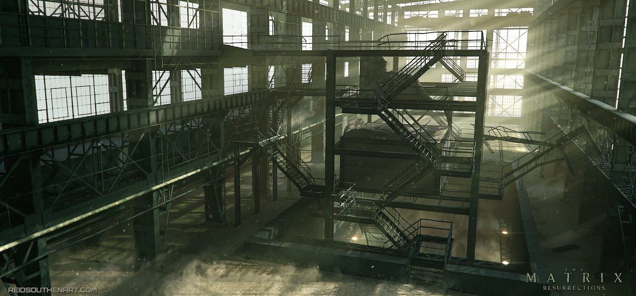Matrix Power Factory The Matrix Resurrections Clone - Reid Southen