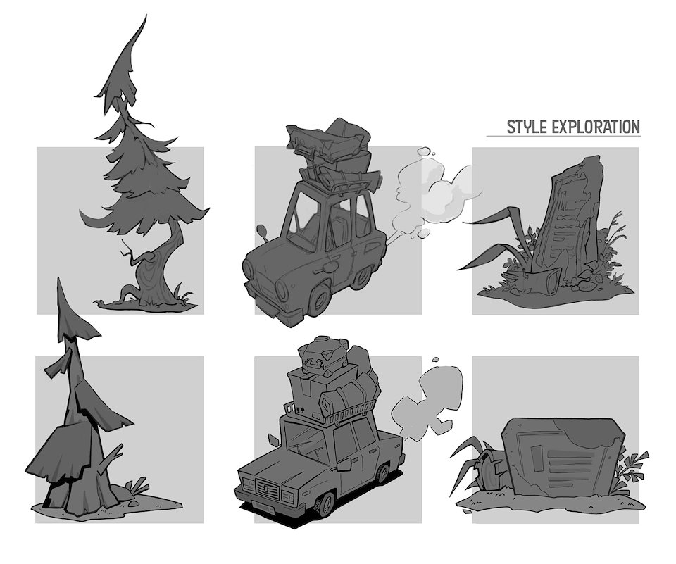 CGMA Environment Sketching for Production
