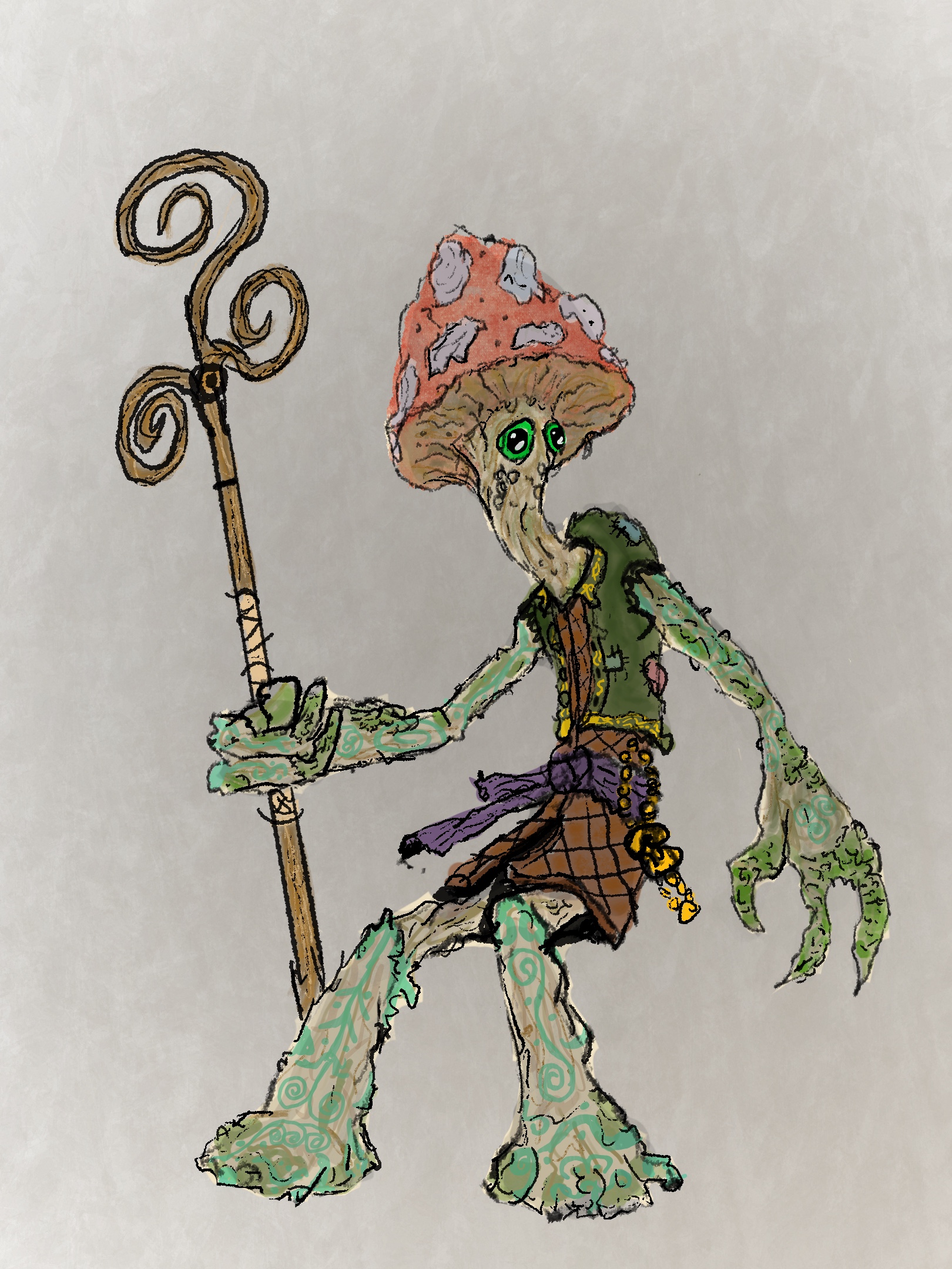 Mushroom Man aka 'Master Fungi